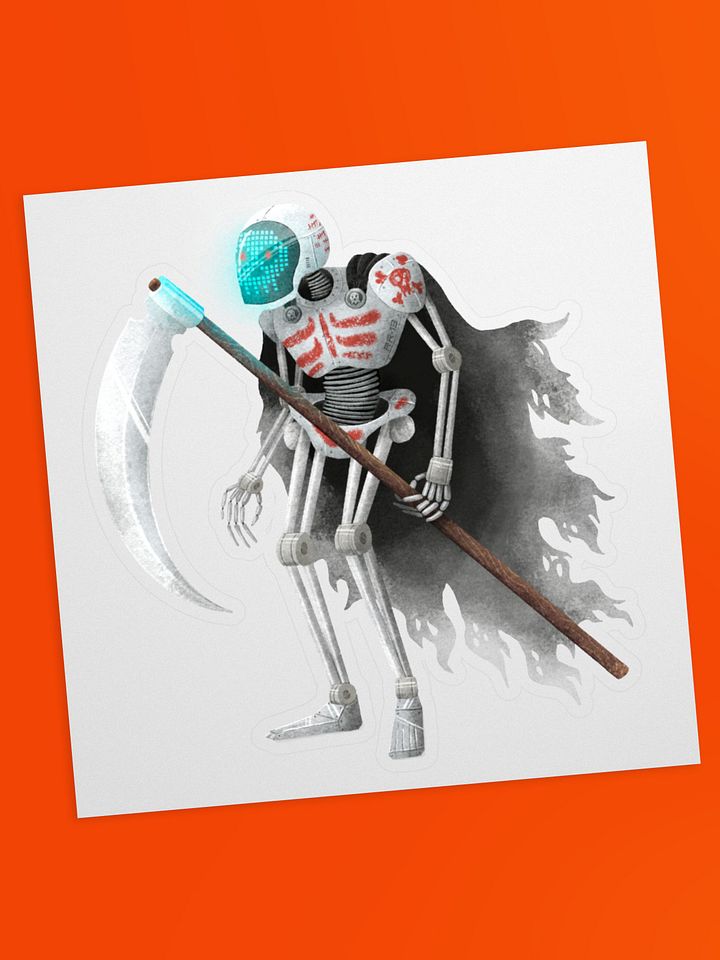Robot Reaper Sticker product image (2)