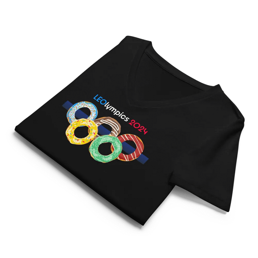 LEOLympics Donut Women's V-Neck Tee product image (8)