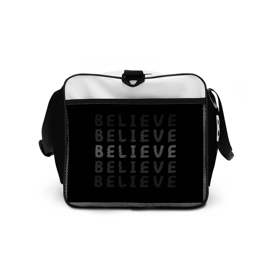 Believe Pattern All-Over Duffle Bag product image (8)