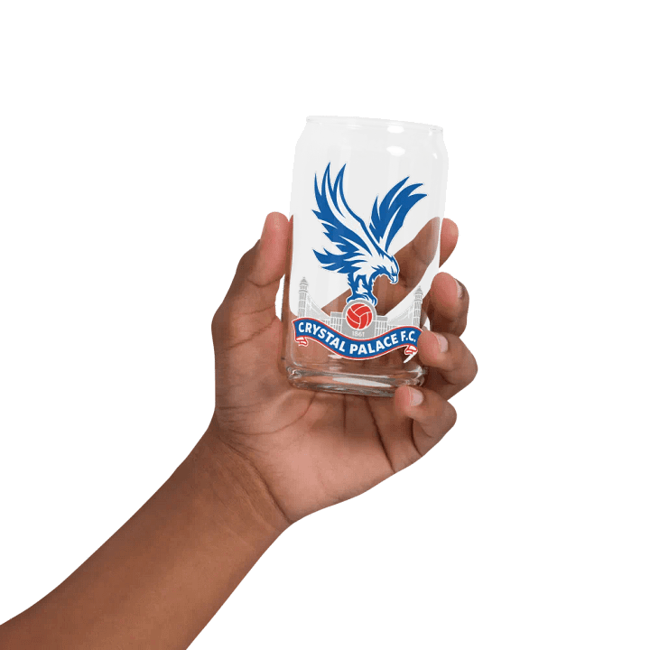 Crystal Palace Soccer Team - Can-Shaped Glass product image (2)