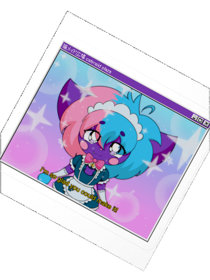 Trixie Sticker — Catmaid Plaza product image (2)