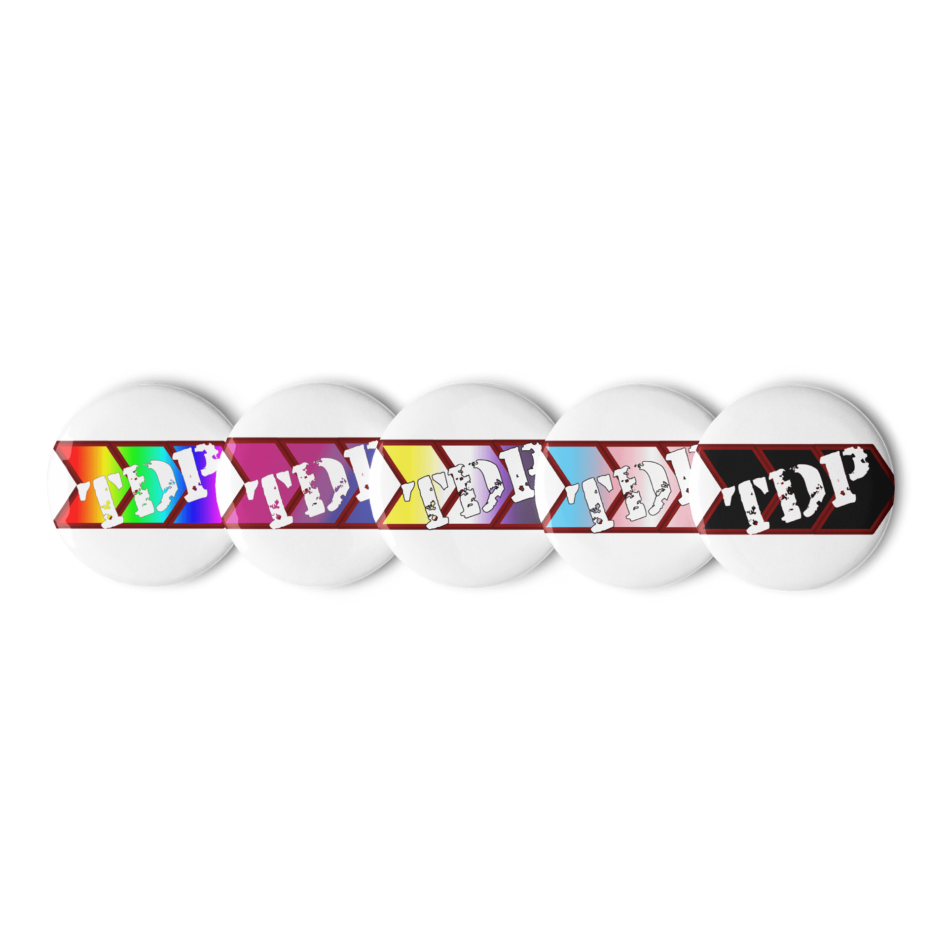 TDP Pride Chevron Pins product image (1)