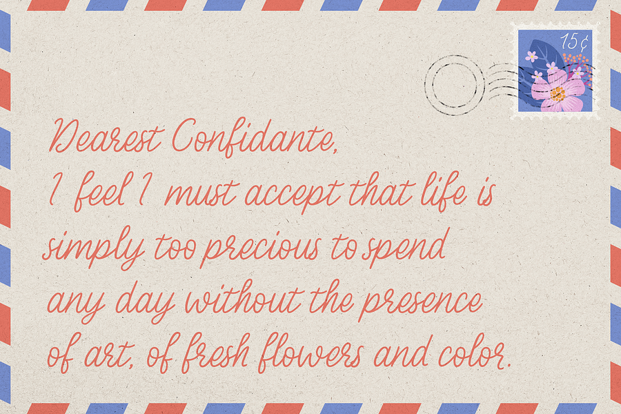 Greeting Script | A Hand Lettered Script Font product image (3)