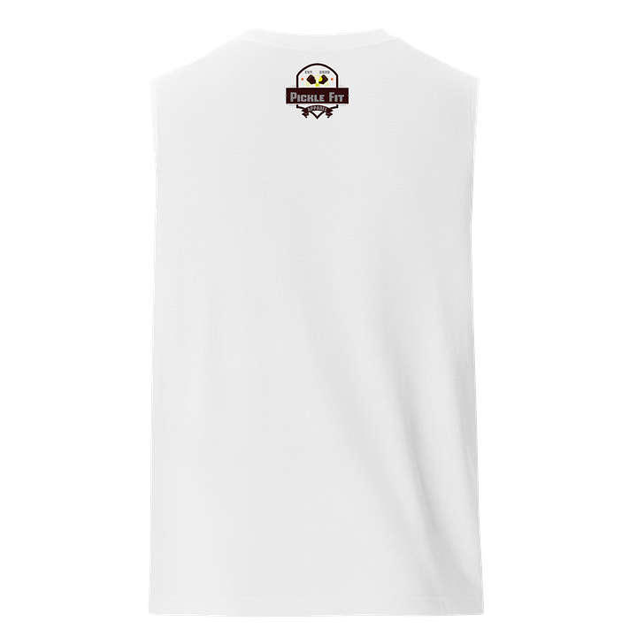 Pickle Fit Logo Black Bella+Canvas Muscle Tank product image (2)