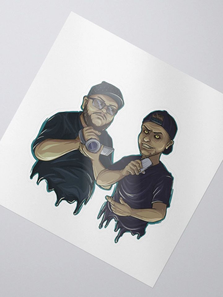 Zombie Dave & Ryan Sticker product image (2)