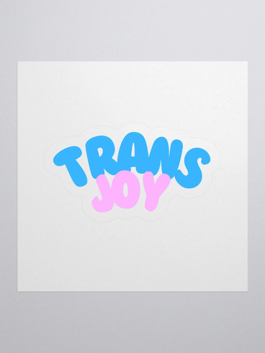 Trans Joy Sticker product image (1)