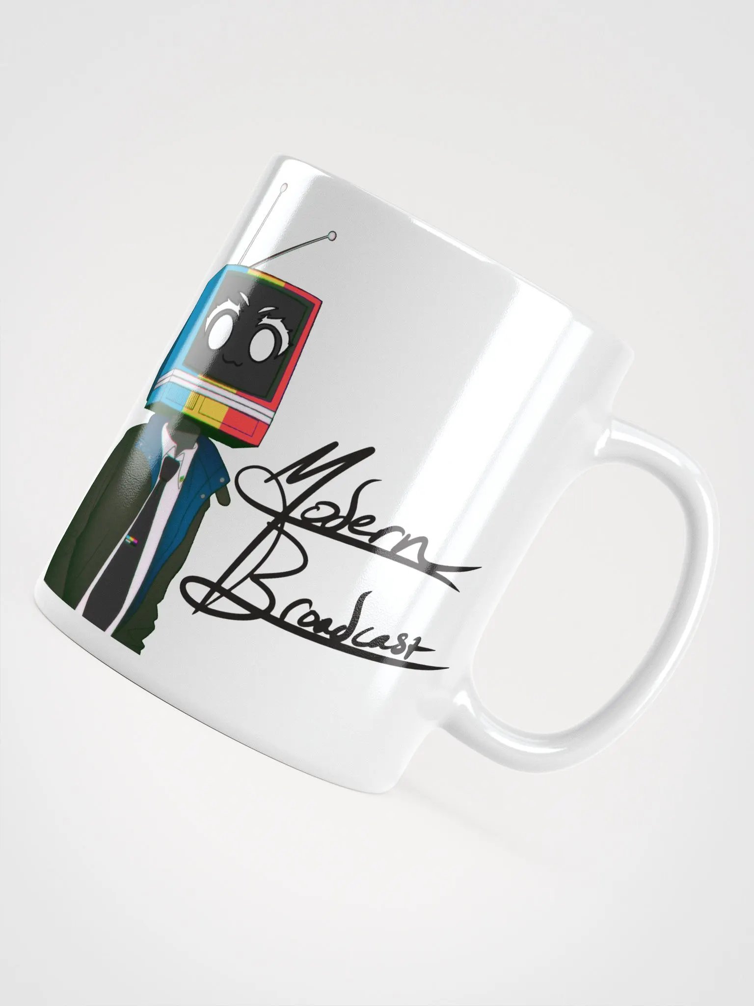 Modern Broadcast Signature Mug product image (4)