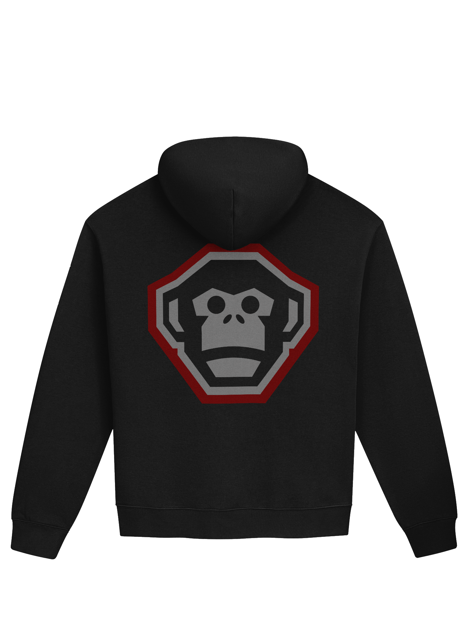 Geometric Ape Face Oversized Hoodie product image (2)
