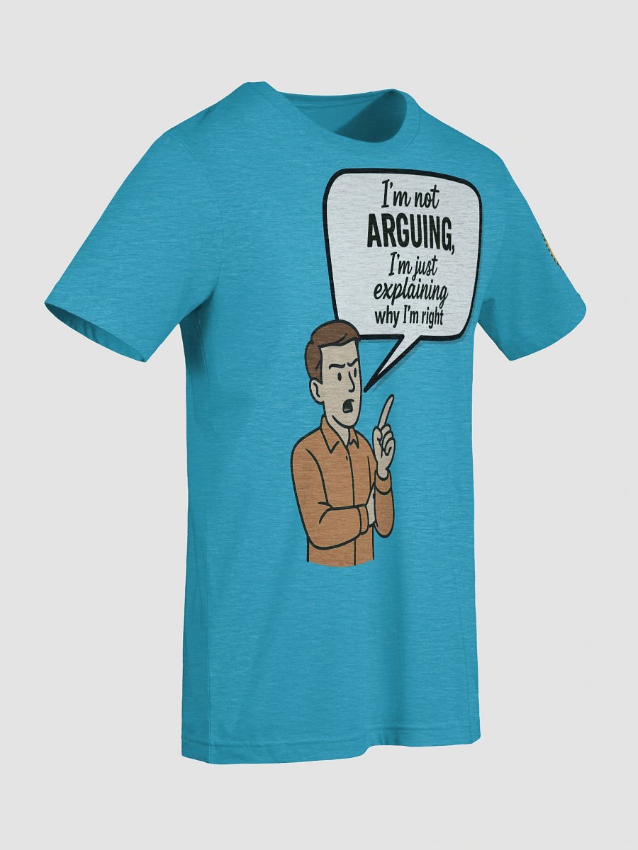 I'm not Arguing (Male) Bella+Canvas Supersoft T-Shirt Colors (5) product image (33)