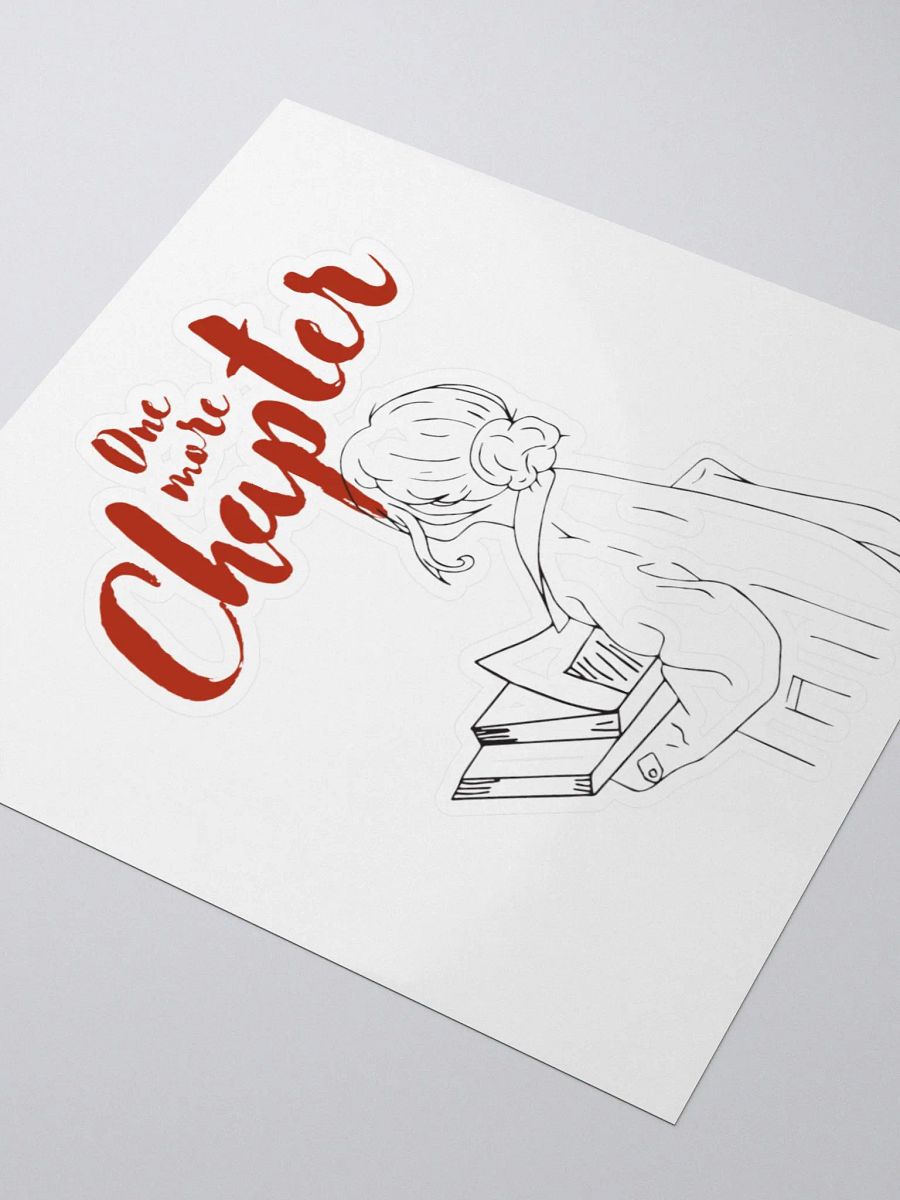 The 'One More Chapter' Sticker product image (9)