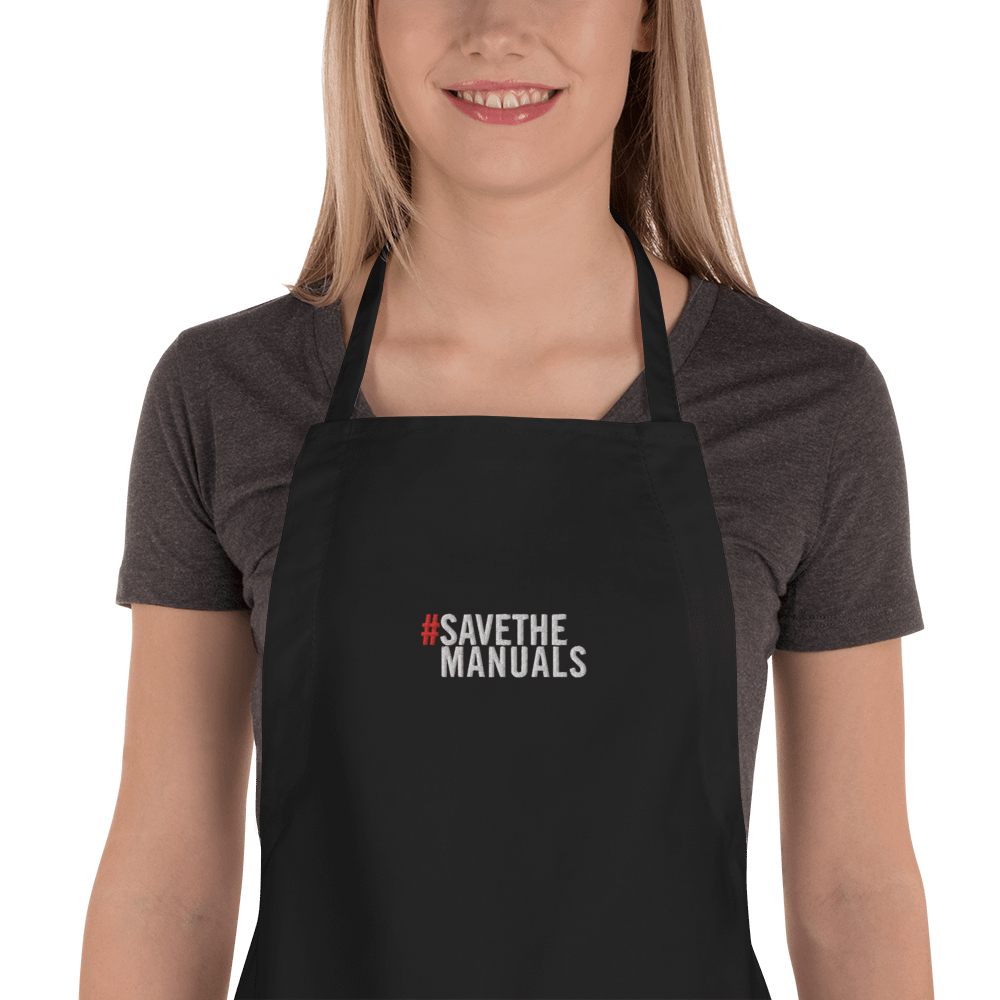 #SAVETHEMANUALS APRON product image (1)