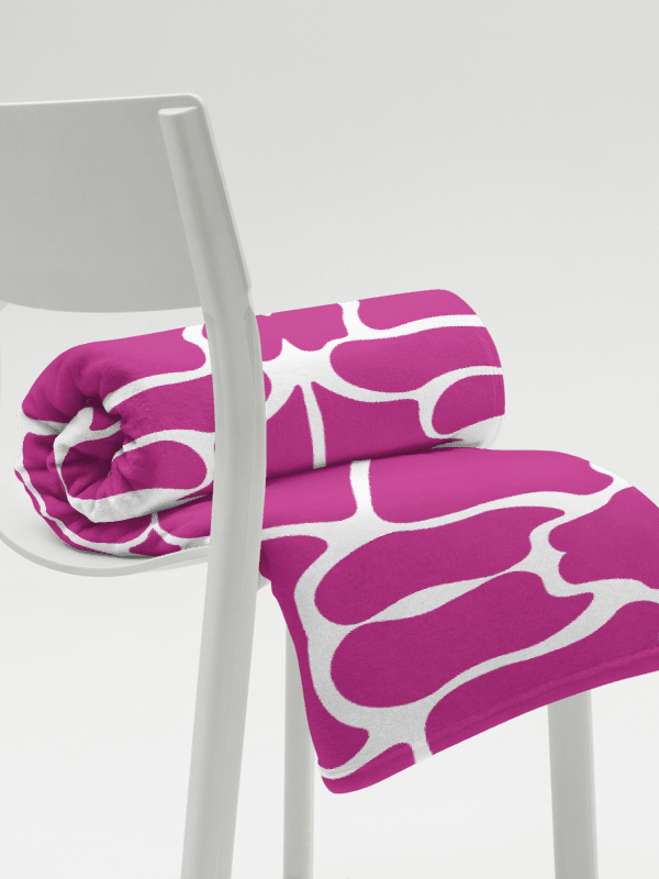 Pink Brick Mosaic Throw Blanket product image (6)