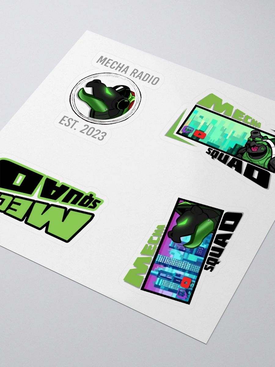 Mecha Squad Sticker Pack product image (9)