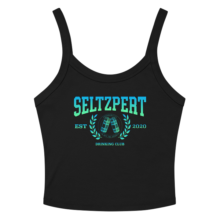 Seltzpert Drinking Club Blue Lagoon Women's Tank Top product image (2)