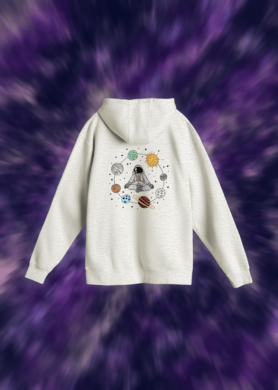 Cosmic Serenity Astronaut Hoodie product image (2)