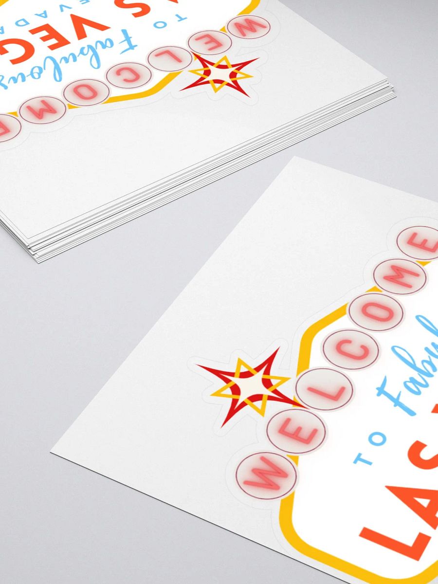 Las Vegas Sticker product image (4)