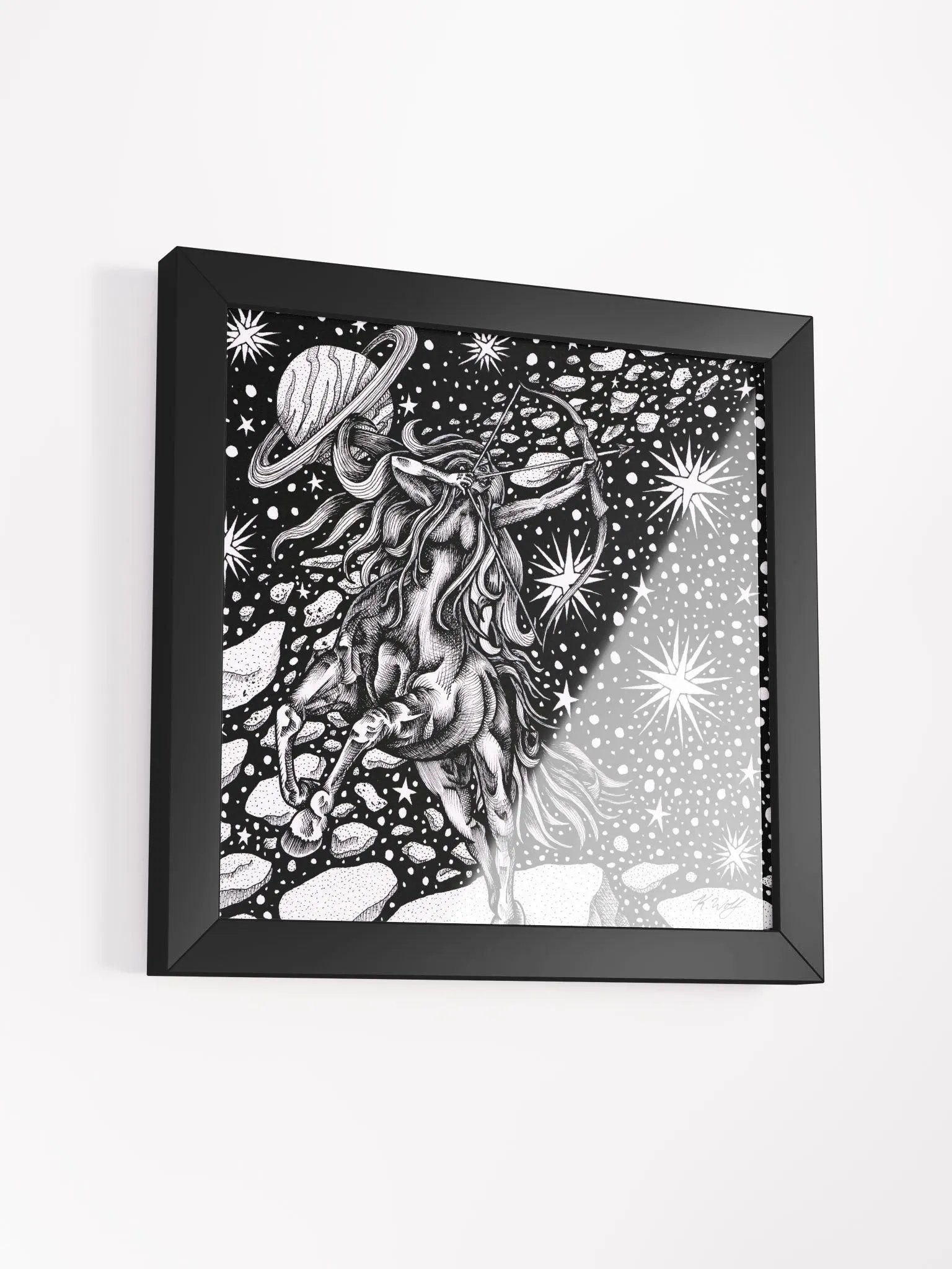 Sagittarius Zodiac Framed Matte Poster product image (14)