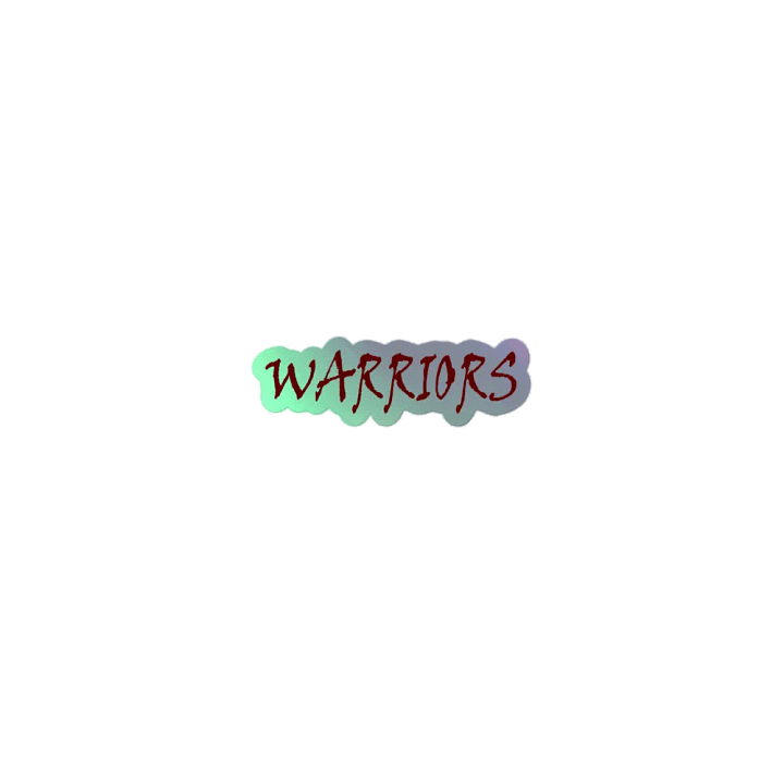 Warrior's Edge Holographic Sticker Set product image (1)