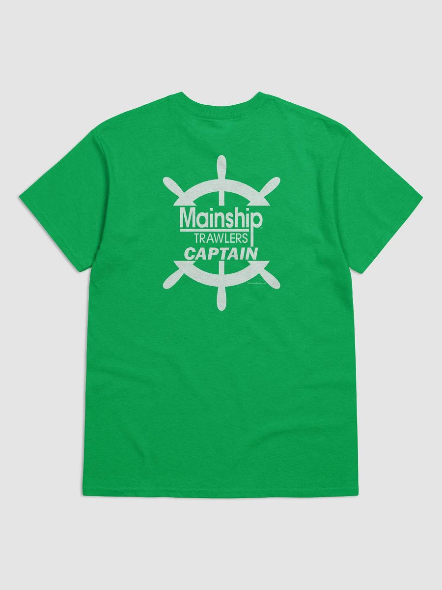 Mainship Captain - T-Shirt - Dark Shirt w/White Logo product image (4)