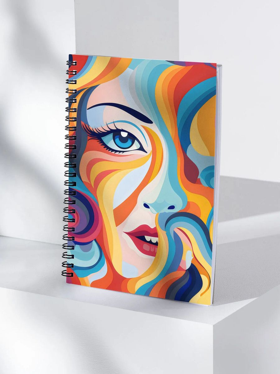 Vibrant Essence Spiral Notebook product image (4)