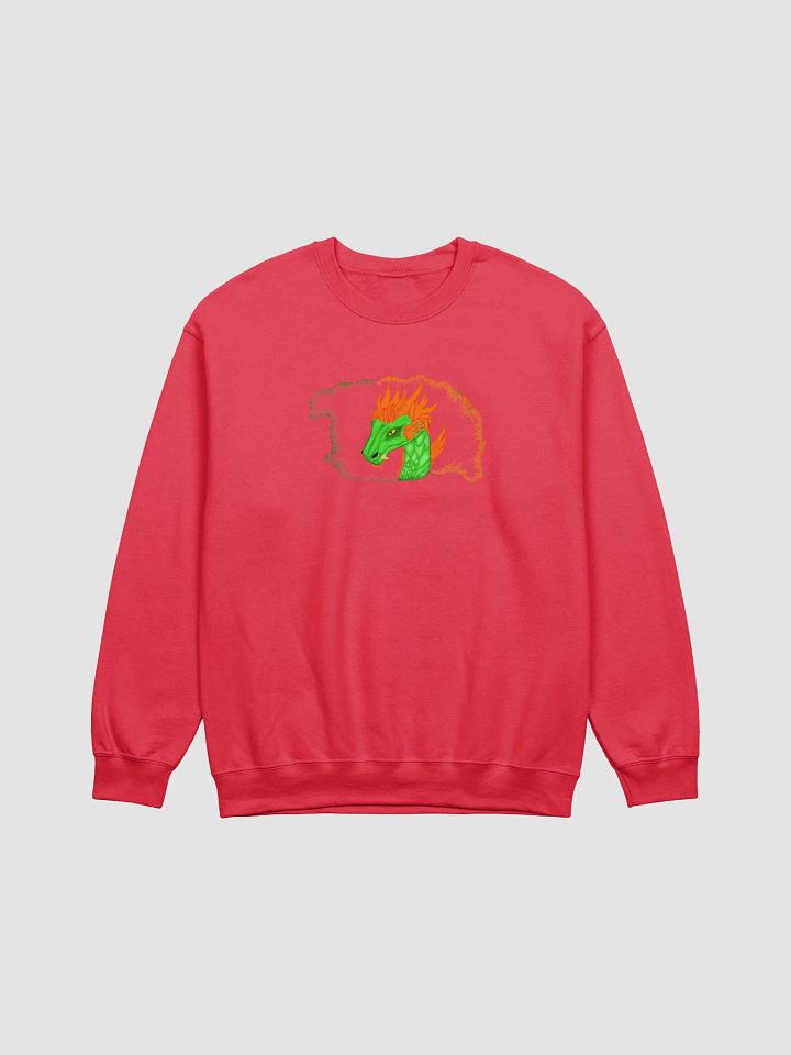 Vibrant Dragon Head Crewneck Sweatshirt product image (1)