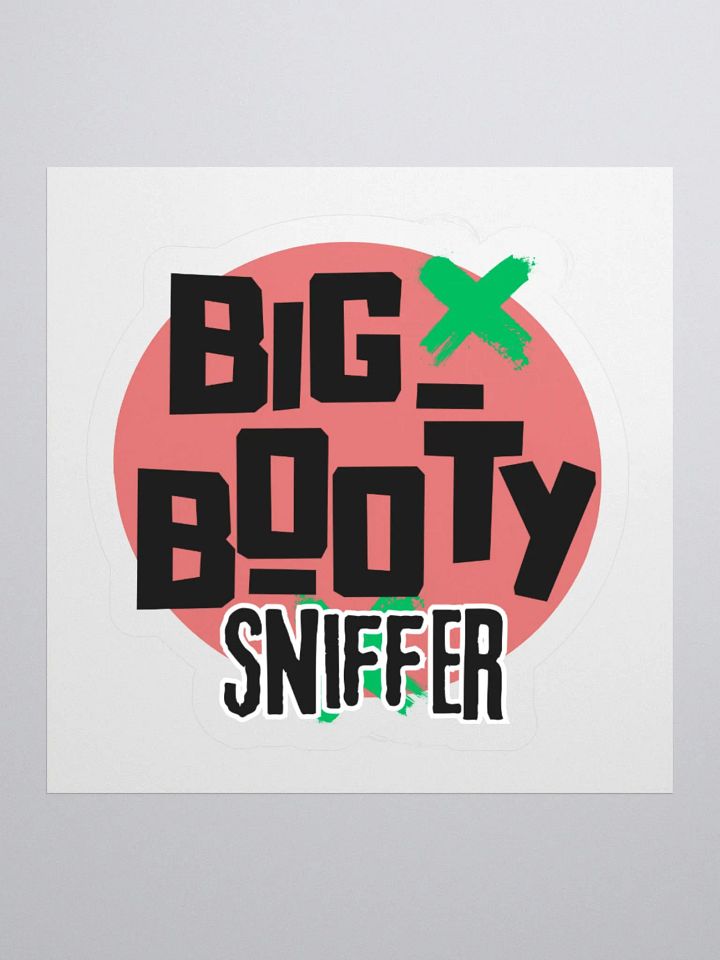 The BOOTY SNIFFER STICKER product image (3)