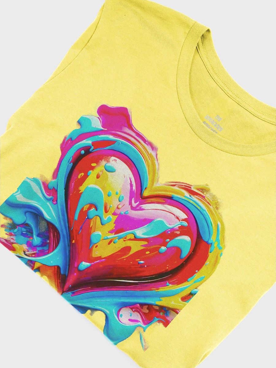 Painted Heart Supersoft T-Shirt product image (6)
