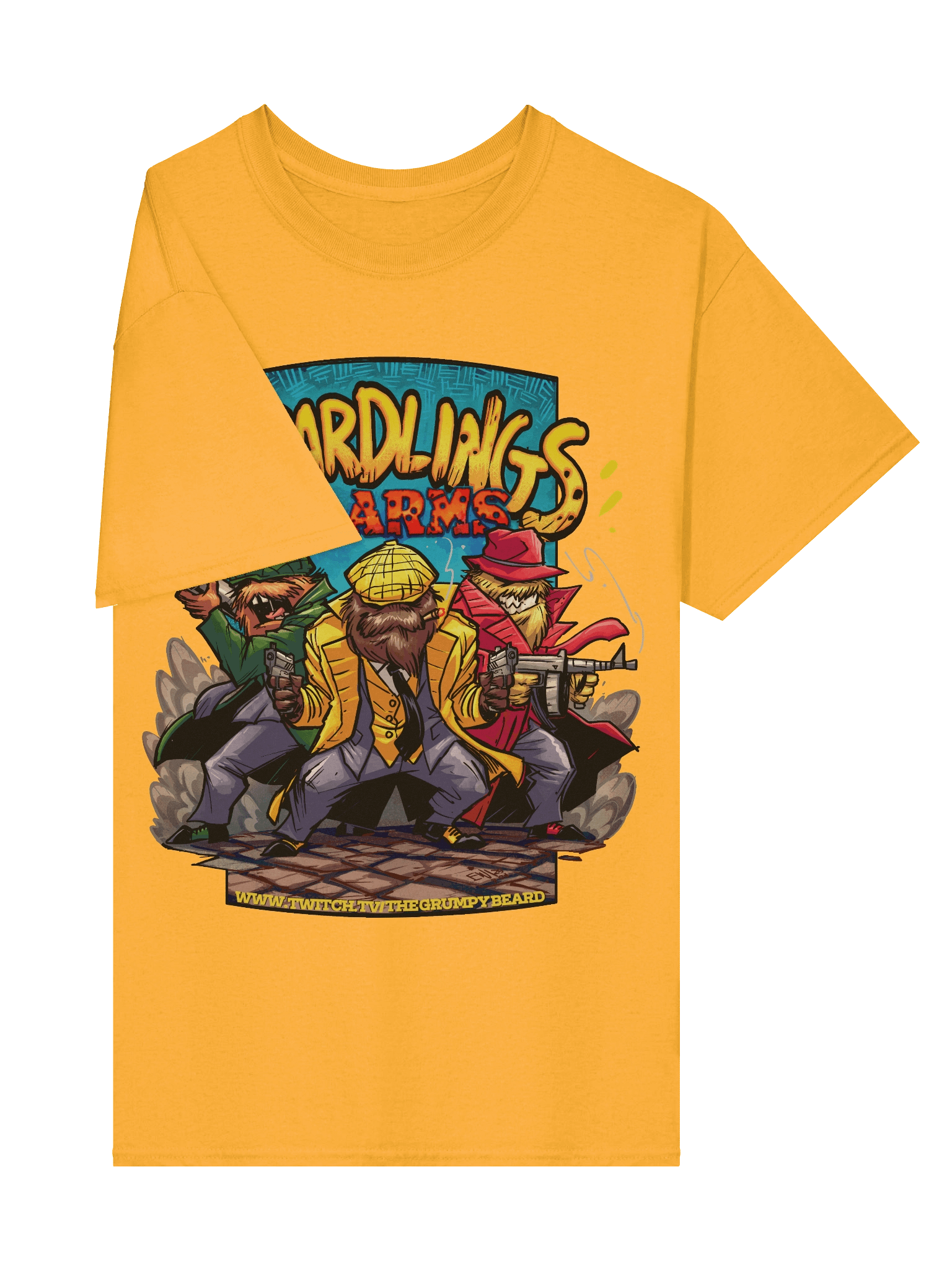 PeekyBeardlings BEARDLINGS AT ARMS - T-Shirt -Regular fit product image (5)
