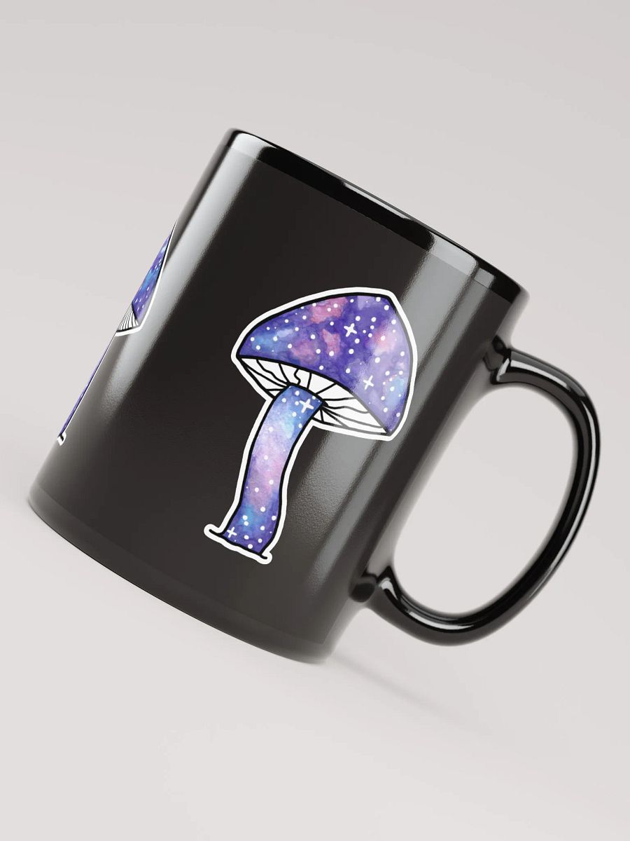 Space Mushies Mug ~ Black product image (7)