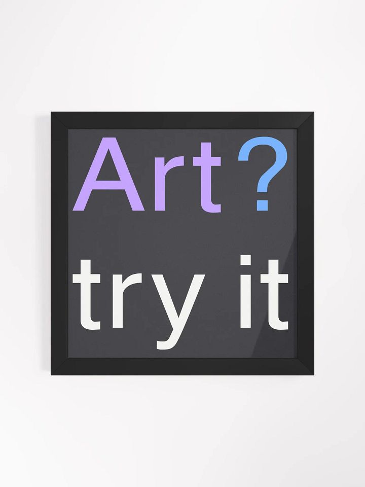 Try Art Framed product image (1)
