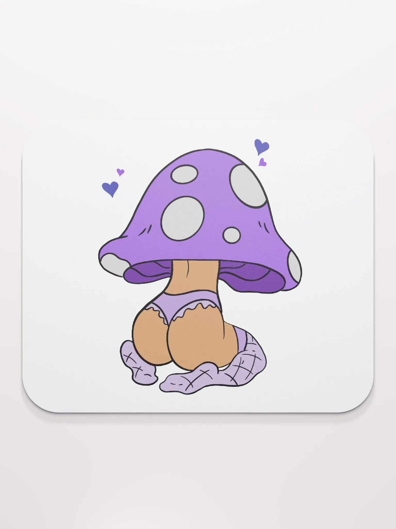 Mushroom Baddie Desk Mat - Purple product image (2)