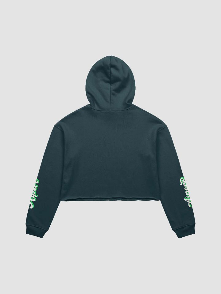 F*ck Aspero Bella+Canvas Fleece Crop Hoodie product image (6)