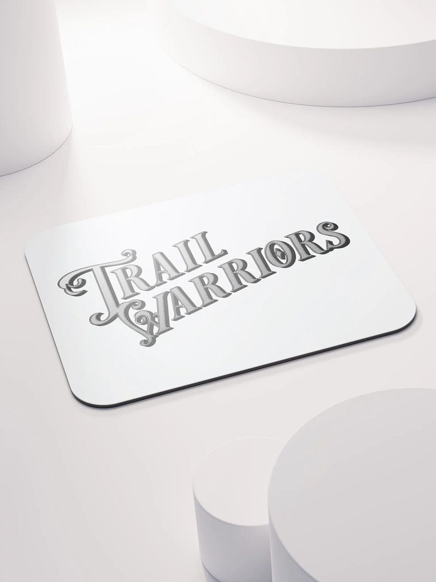 Black w/ Gradient Classic Trail Warriors Emblem Mouse Pad product image (4)