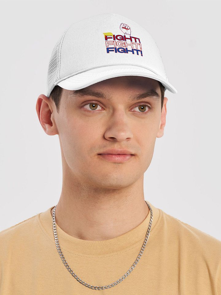 Trump Fight! Fight! Fight! America First Trucker Hat product image (2)