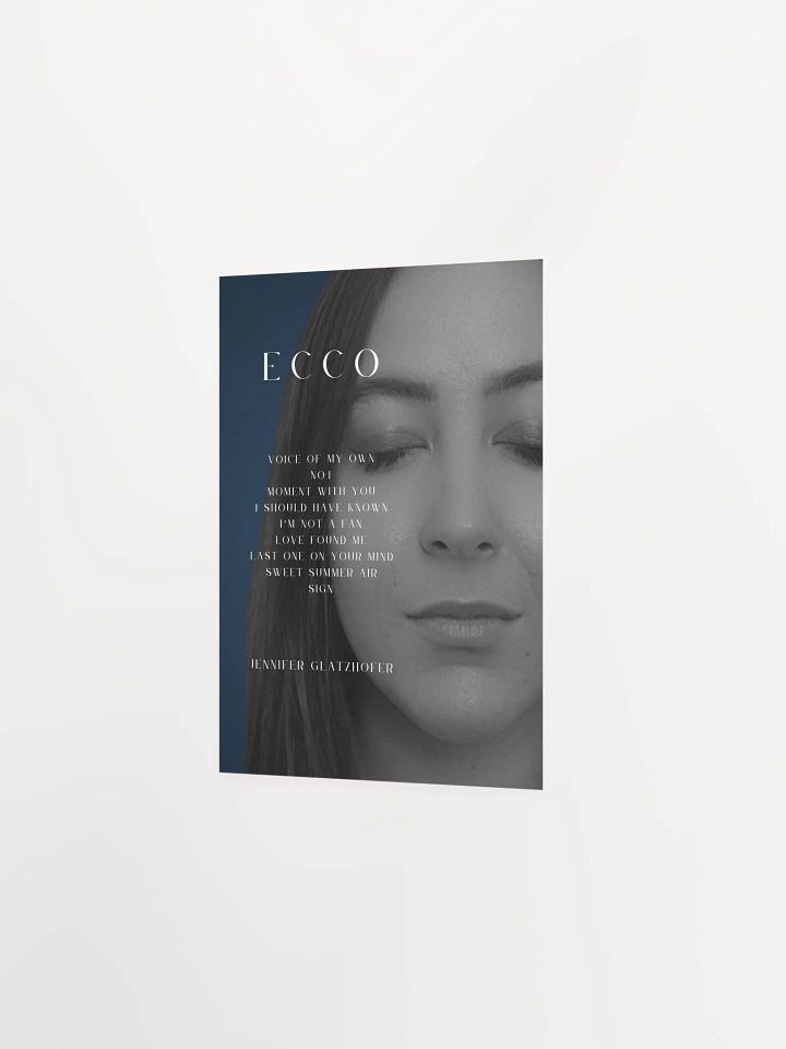 Ecco - Song Title Poster product image (3)