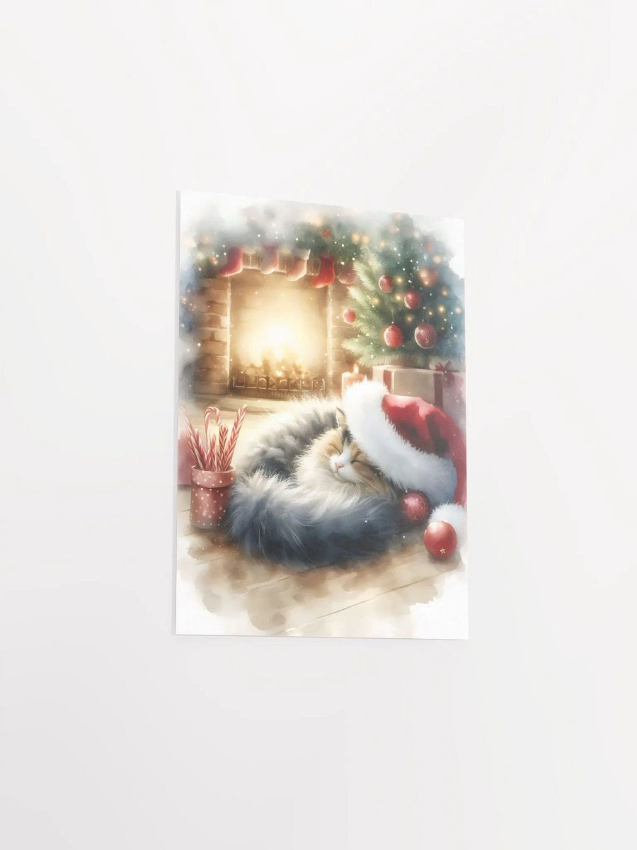Christmas Cat Nap Poster product image (9)