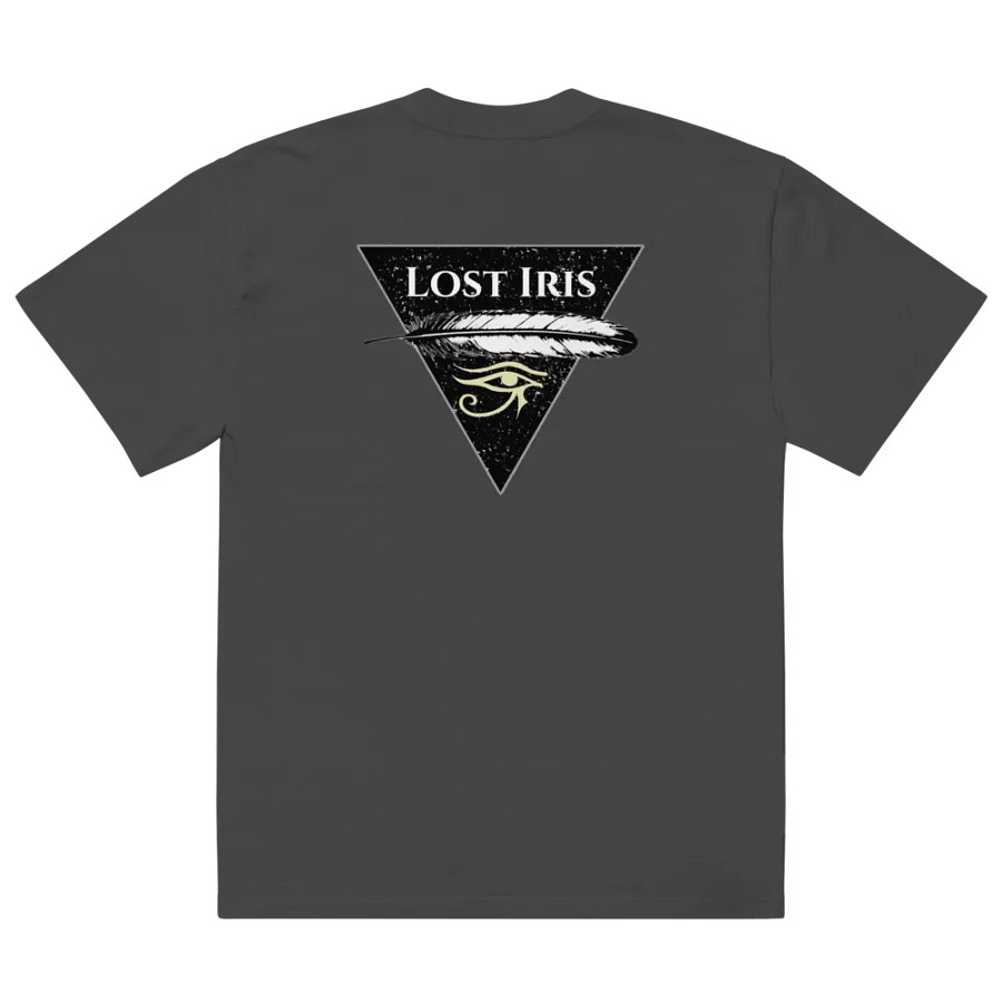 Freedom- Oversized Heavy Faded Unisex Tee +Backprint product image (6)
