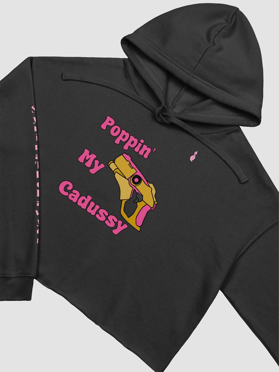 Poppin' My Cadussy Cropped Hoodie product image (3)