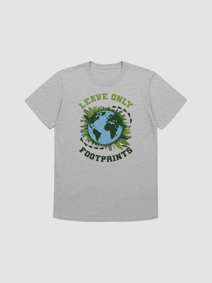 Leave Only Footprints, Care for Our Planet Tee product image (1)