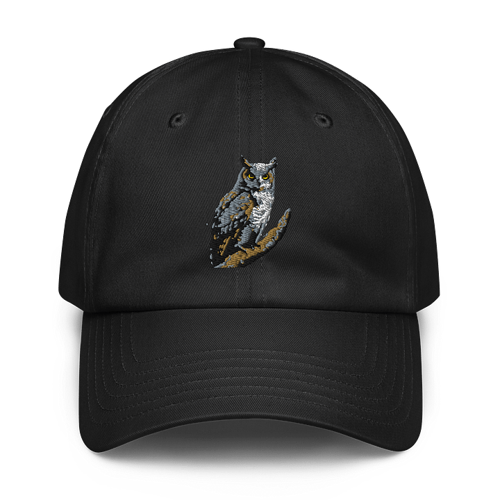 Horned Owl Embroidered Dad Hat product image (1)