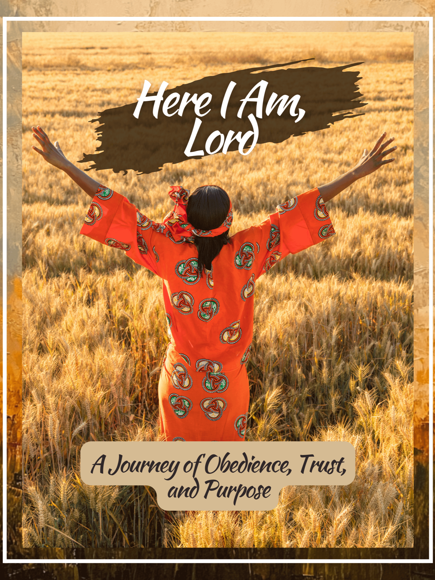 "Here I Am Lord" Christian Devotional Bible Study Guide Journal product image (1)