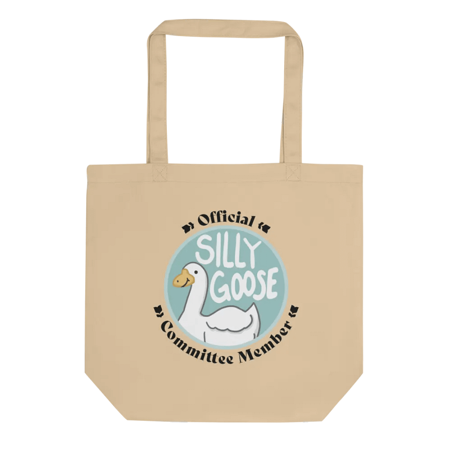 Silly Goose Committee Tote Beige product image (1)