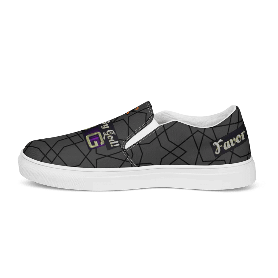 BBG Dark Grey & Black Men's Slip Ons product image (11)