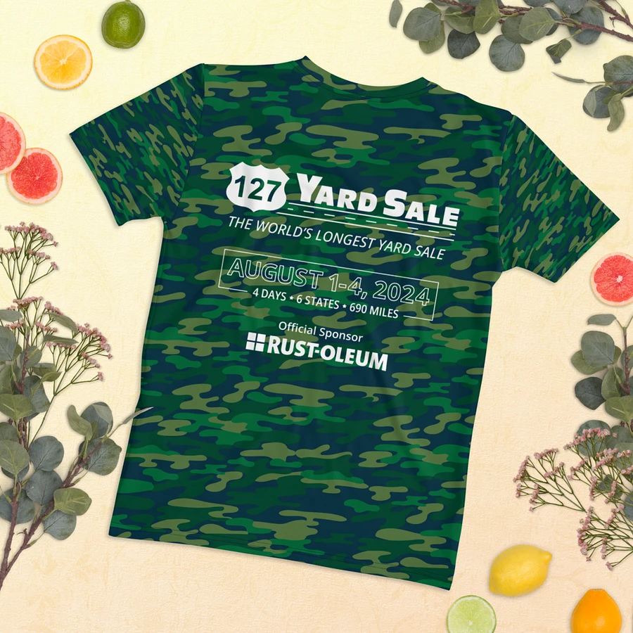 127 Yard Sale (2024) All-Over Camo Print Women's Crew Neck T-Shirt product image (11)