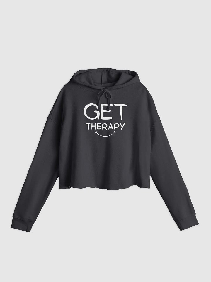 Get Therapy Lightweight Cropped Hoodie product image (1)