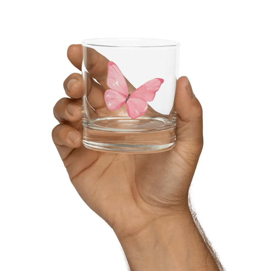 Blissful Butterfly Glass product image (9)