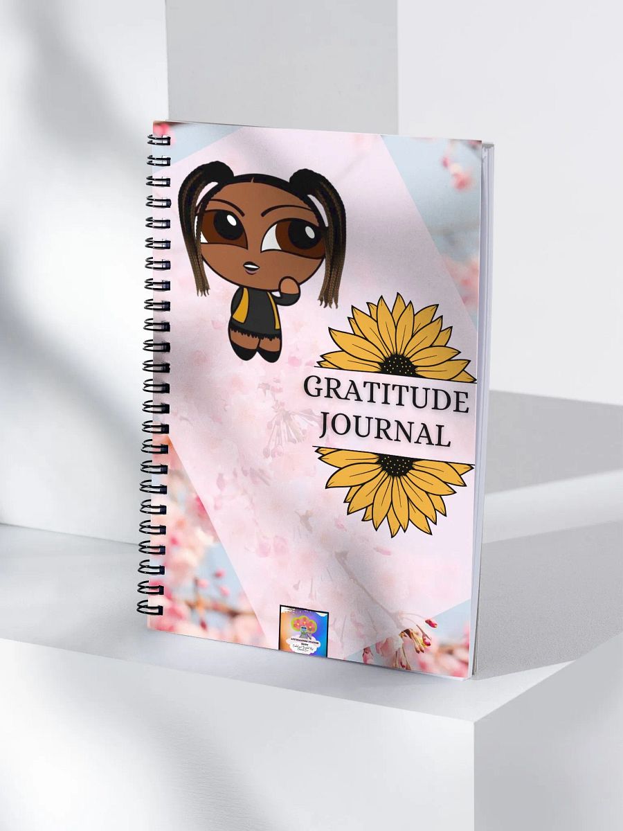 Sunflower Gratitude Spiral Notebook product image (4)