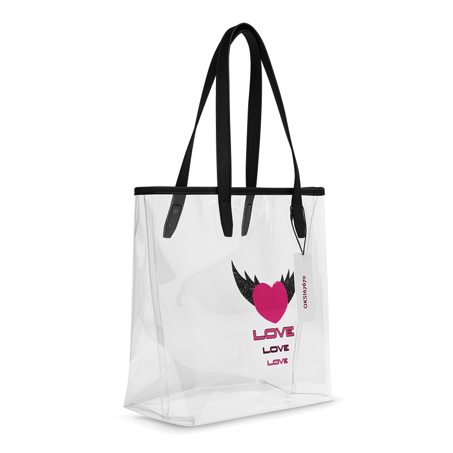 Love Wings Clear Tote Bag product image (6)