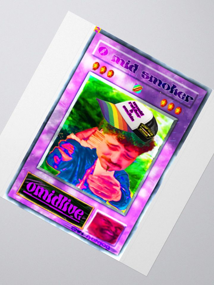 O mid smoker🔥2nd🔥Sticker product image (2)