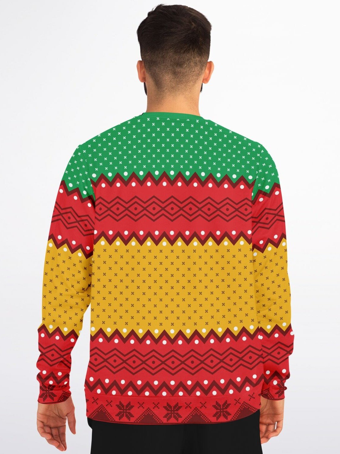 "Don't Touch My Present" Hedgehog Christmas Sweatshirt | Funny Holiday Gift Guard Sweater | Christmas Party Outfit product image (6)